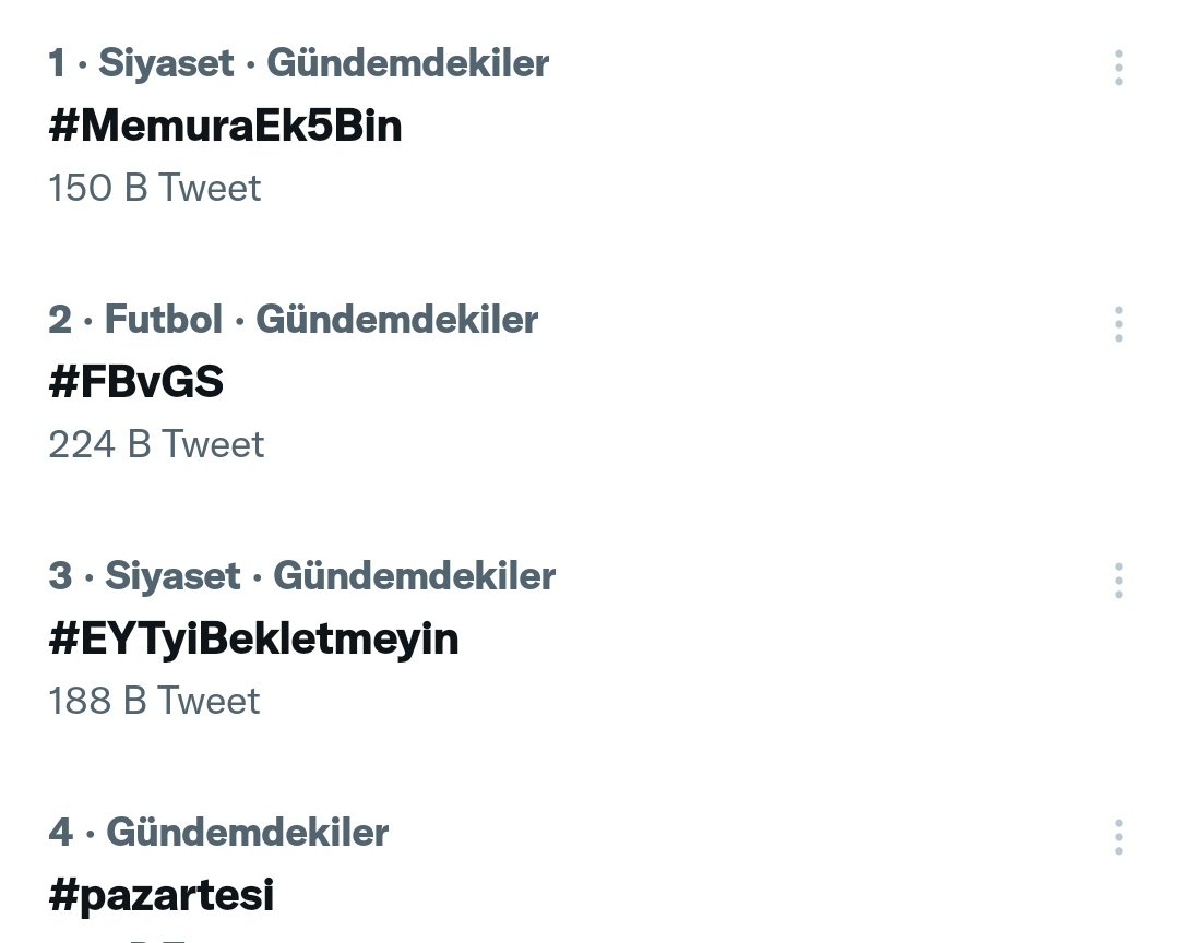 Arkadaşlar yavaşlamayalım twit atmaya devam
1. Sırayı bırakmadan devam ilk hedef 500 bin twit 
<a href="/RTErdogan/">Recep Tayyip Erdoğan</a> <a href="/vedatbilgn/">Vedat Bilgin</a> <a href="/tcbestepe/">T.C. Cumhurbaşkanlığı</a> 
#MemuraEk5Bin