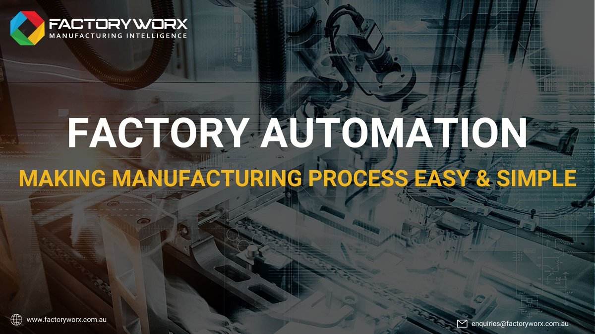 factory_worx's tweet image. Leading #FactoryAutomationsolution provider  to accelerate development of industrial automation systems. #FactoryWorx delivers #factoryautomation services to #manufacturers in many industries.

Visit our website - factoryworx.com.au

#manufacturingautomation