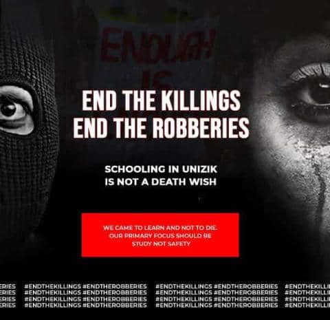 Cheche__bby's tweet photo. The insecurities in unizik is nothing to write home abiut
Just yesterday we lost a unizik student and unizik is expecting us to resume school to write exam
No be who de alive de write exam?

#endkillinginunizik #endkilling #endrobbery @unizikofficial @unizikumbra @Uniziksug https://t.co/ZUzokjrL74