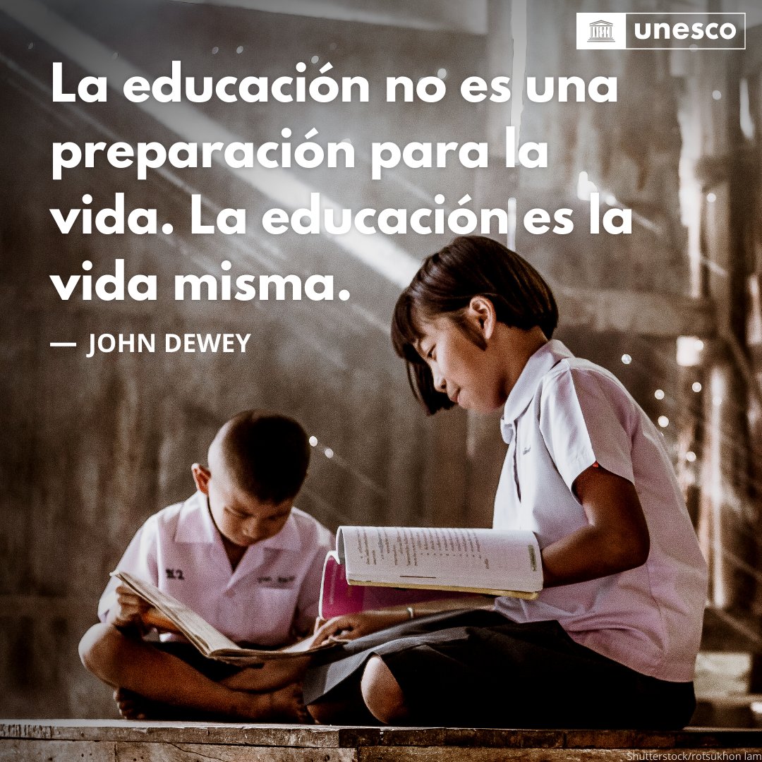 La educación es vida.

¿Qué es para ti la educación?