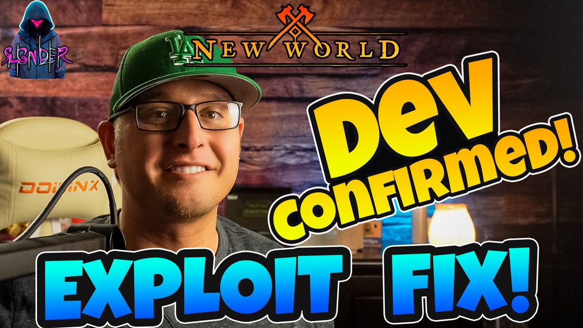 s13nderm4n's tweet photo. New World Dev Confirms Fix Hopefully This Week for the Weapon Perk Exploit! π₯π₯³π₯³
π½οΈ https://t.co/eR26kYtghb
Game @PlayNewWorld
#NewWorldGame #NewWorldMMO
#sl3ndermmo #sl3nder #mmorpg
#NewWorldNews #NewWorldUpdate https://t.co/ztlq3f5khl