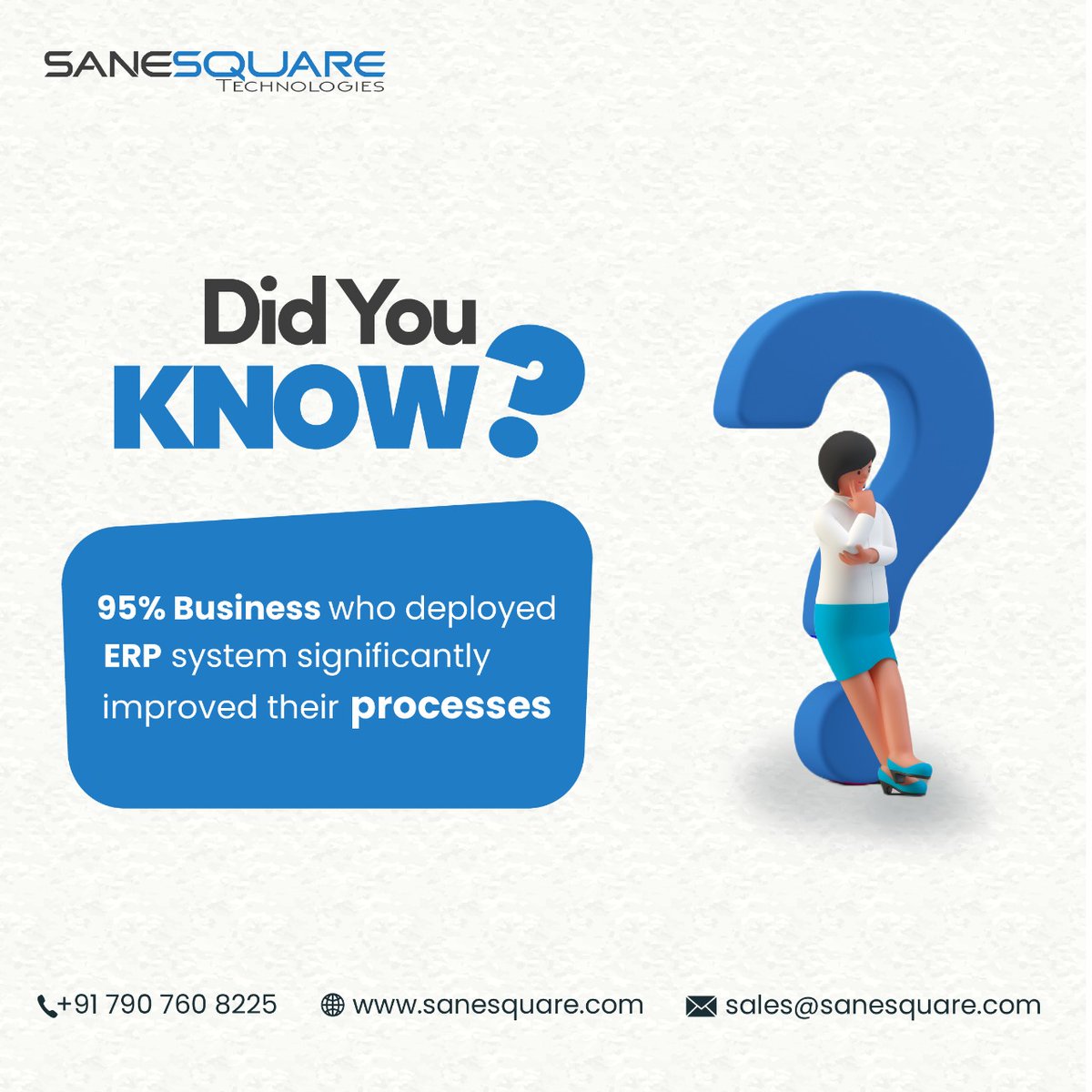 In recent years, ERP systems have become quite popular due to their value to businesses. If you want to implement ERP in your business, contact us at Uncanny.

To know more about it, contact us now!

#Uncannycs #odoo #odoopartner #odooerp #odooimplementation #odoocustomization