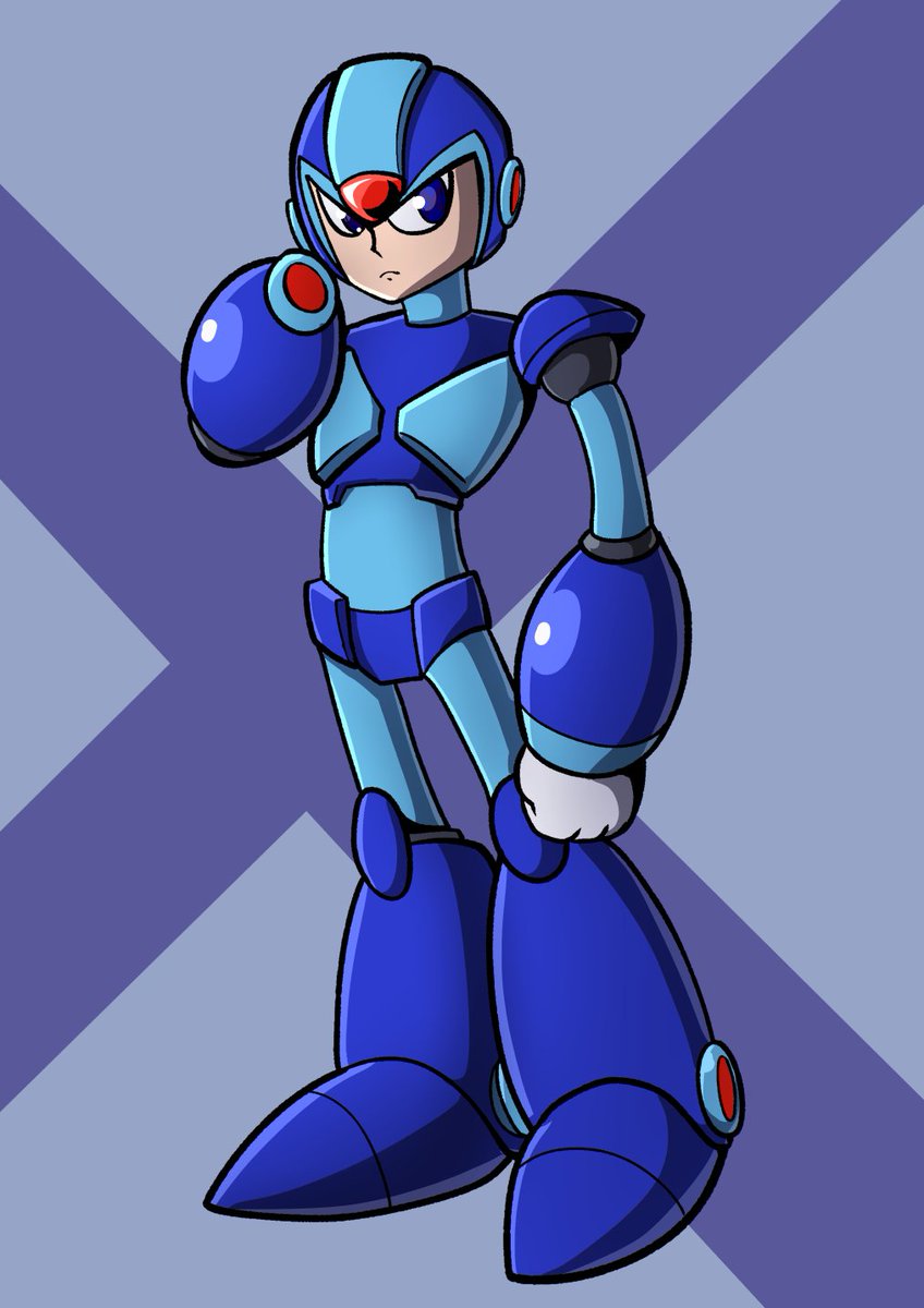 Random doodle of the pacifist boy without limits

#Megaman #MegamanX #art