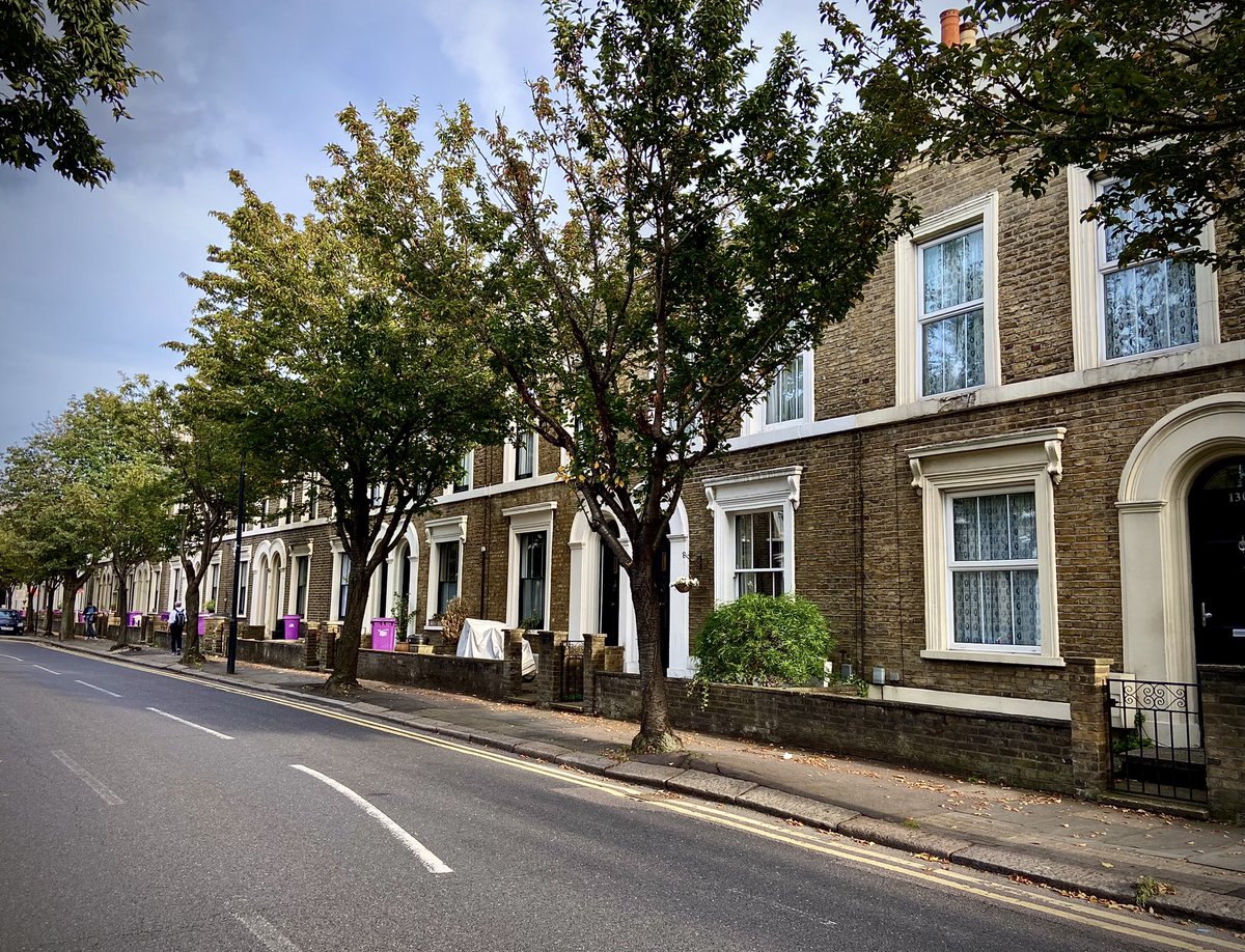 Trees 🌳 improve all streets, whether they are #schoolstreets retail streets or residential streets.

They cool us in summer, reduce pollution, protect us from #climatechange encourage walking, boost well-being and best of all they look amazing

🌳🌳treesforstreets.org🌳🌳
