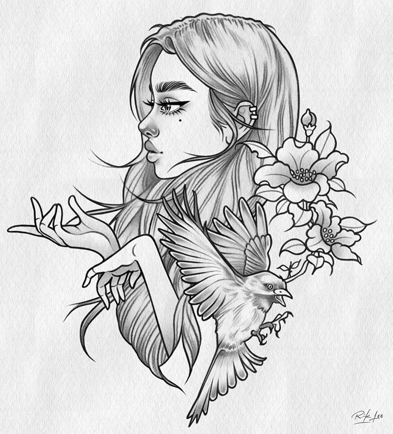 rikleedraws's tweet photo. GM from me and my current wip ✏️🖤⚡️ https://t.co/DCzV1yxEU5