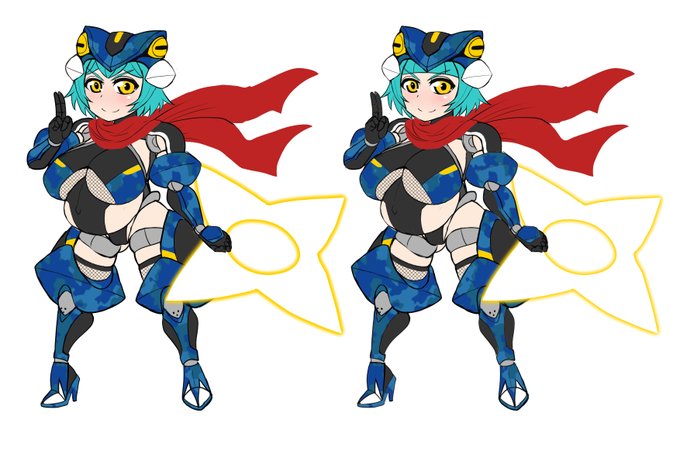 前髪…どっちがいいんだ… 