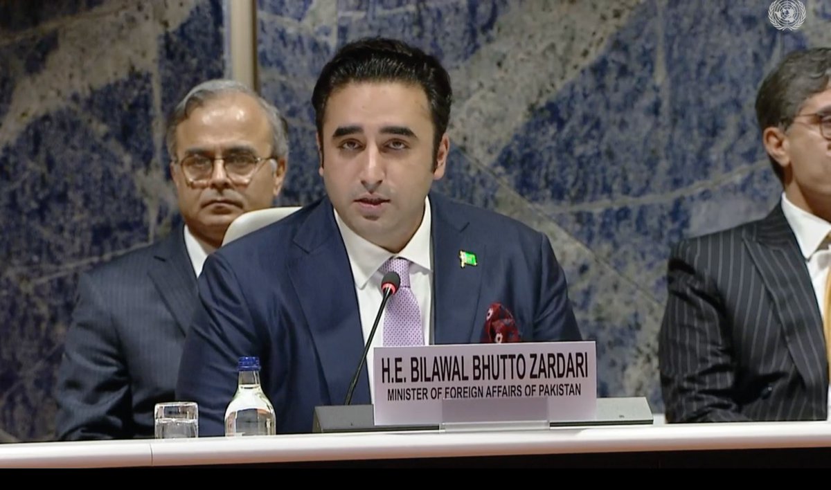 Sindh People's Housing For Flood Affectees (@sphfofficial) on Twitter photo Foreign Minister of 🇵🇰,<a href="/BBhuttoZardari/">BilawalBhuttoZardari</a>, giving his welcome remarks at the International Conference on Climate #ResilientPakistan, happening now in <a href="/UNGeneva/">United Nations Geneva</a>, while emphasizing on the need to build climate resilient communities to #BuildForwardBetter
#TowardsClimateResilientSindh Foreign Minister of 🇵🇰,<a href="/BBhuttoZardari/">BilawalBhuttoZardari</a>, giving his welcome remarks at the International Conference on Climate #ResilientPakistan, happening now in <a href="/UNGeneva/">United Nations Geneva</a>, while emphasizing on the need to build climate resilient communities to #BuildForwardBetter
#TowardsClimateResilientSindh