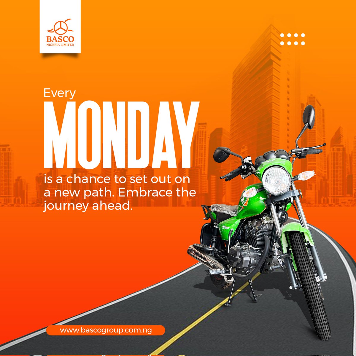bascoglobal's tweet photo. It's never to early to embrace adventures to greatness. Start working on those great ideas now. Have a nice week.

#newweek #Motivation #adventure #journey #business #bascoglobal #motorbike https://t.co/wwKVP6jnwa