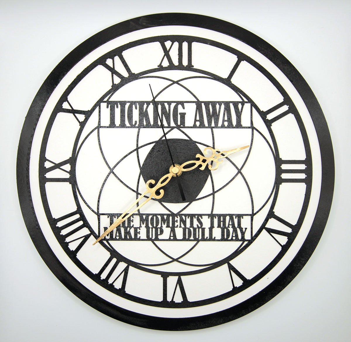 surefyre's tweet photo. This personalised clock makes a brilliant gift, award or personal statement for the wall, provide your own text!

https://t.co/zmodmP3SNa

#clocks #handmade #mhhsbd https://t.co/Z5rQYvTC9E