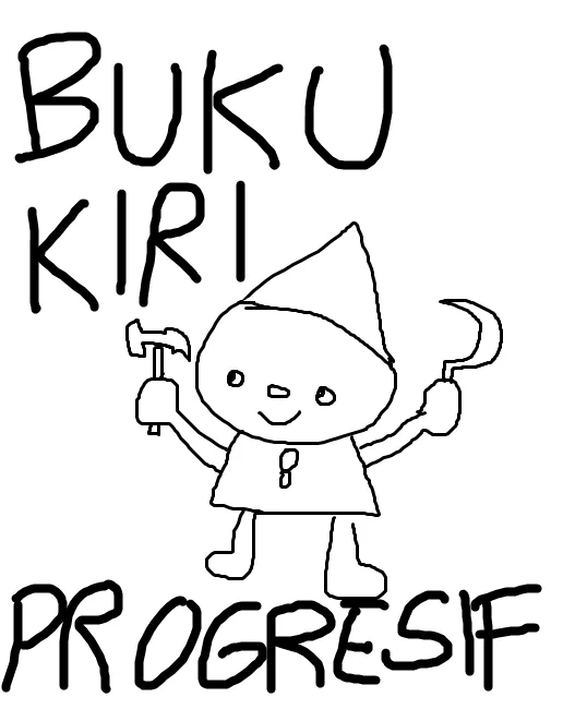 untuk meningkatkan daya penjualan buku buku KIRI PROGRESIF dan buku buku FEMINIS saya mengusulkan desain desain sampul demikian 