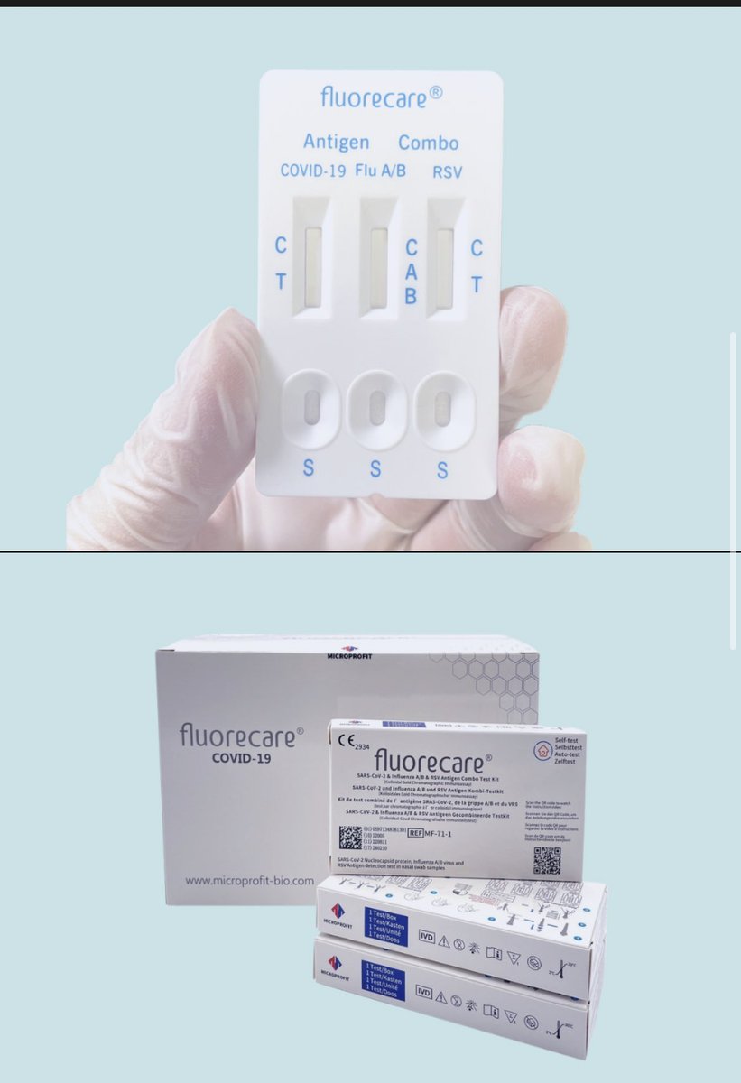 Combo tests are available again on backorder: shipping within two weeks! measie.com/product/4-in-1…