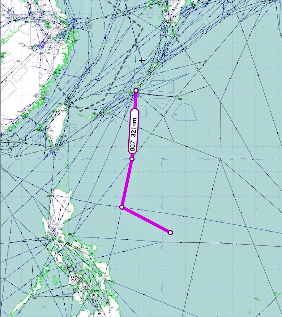 FMilcoms's tweet photo. #PEARL63 on CWP Manila 8903

Cleared to RODN
OMDOB120270  OMDOB G578 GURAG
FL250

Possibly operated with USS Nimitz birds.

#CSG11
#CVN68 
#CVW17 https://t.co/LhG1CELAOe
