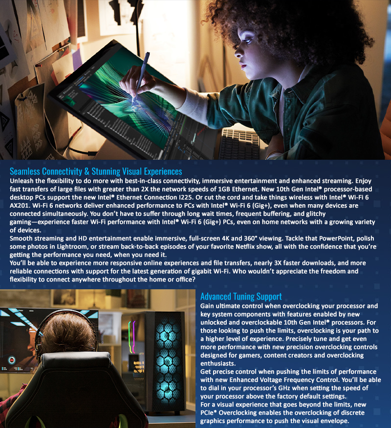 FrontosaSA's tweet image. The power of 10. New 10th Gen Intel Core processors deliver remarkable performance upgrades for improved productivity, stunning entertainment and more. Now available on our website!

Link: frontosa.co.za

#ad #coreprocessor #10thGen #IntelCore