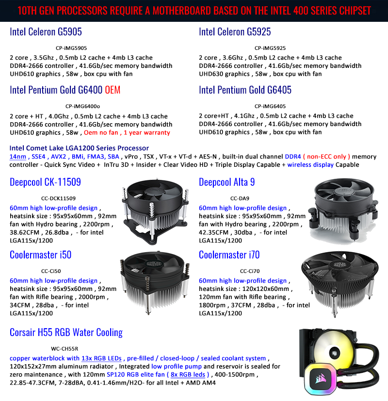 FrontosaSA's tweet image. The power of 10. New 10th Gen Intel Core processors deliver remarkable performance upgrades for improved productivity, stunning entertainment and more. Now available on our website!

Link: frontosa.co.za

#ad #coreprocessor #10thGen #IntelCore