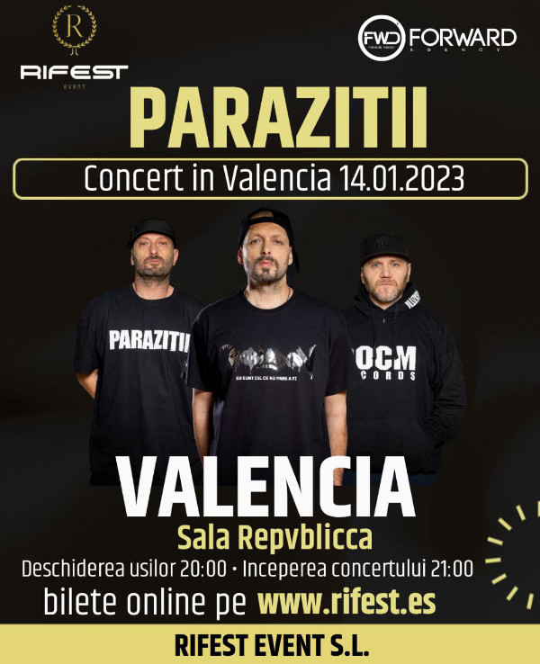 repvbliccavlc's tweet photo. Tres semanas han pasado desde la última vez que la música sono en @repvbliccavlc pero este fin de semana la espera llega a su final el sábado.

Los @RadioParazitiiF nos visitarán el 14 de enero y ya tienes las entradas a la venta en nuestra web.

🎟️: https://t.co/zPkgGhcolO https://t.co/CKgANtSLHO