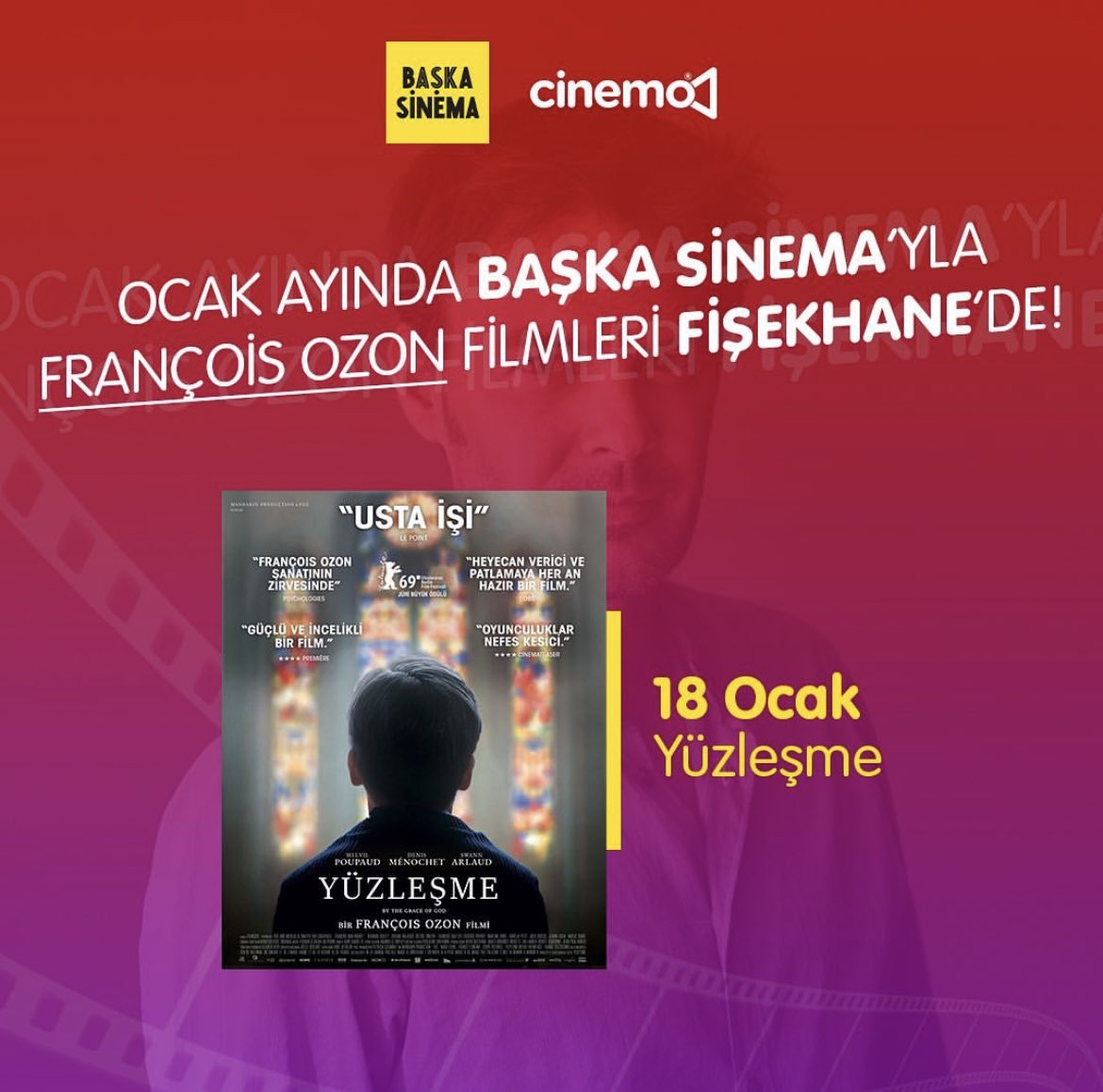 CinemoTR's tweet photo. Başka Sinema işbirliğiyle Fişekhane Cinemo’da Ocak ayı boyunca sinemaseverleri, ünlü yönetmen François Ozon’un favori filmleri ile buluşturuyoruz. 🎬

Biletler https://t.co/EM2eFf3U5C’da

#sinemayacinemoya https://t.co/WjSf9sDhj7