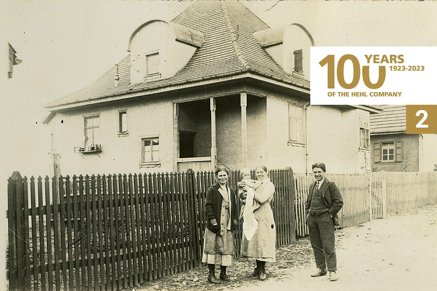 100 years of the Hehl family company! This success story began in 1923 when Arthur Hehl founded 'Feingeräte-Fabrik Hehl' in Lossburg. 100 years later, we remain committed to our location in Lossburg. #ARBURG #WirSindDa #100years #anniversary #proud #ARBURGfamily #history