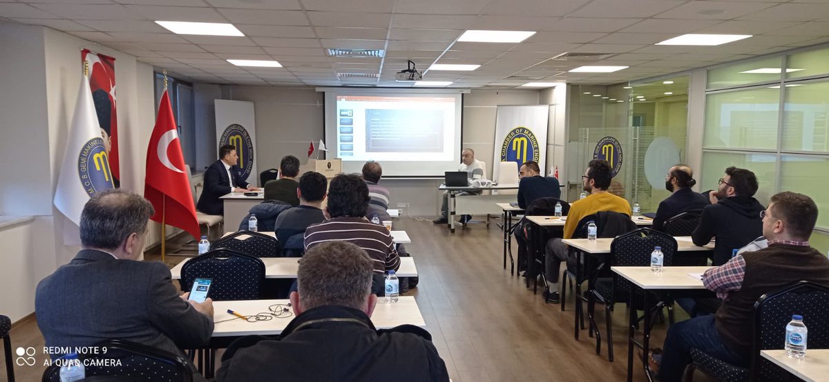 TKYGM_UAB's tweet photo. 01.02.2022  tarihli Resmi Gazete'de yayımlanarak yürürlüğe giren Gemi ve Su Araçlarında Gazdan Arındırma Yönetmeliği kapsamında 9-14 Ocak 2023 tarihleri arasında düzenlenmesi planlanan Gaz Ölçüm Uzmanı Semineri'ne bugün İstanbul'da başlanmıştır. https://t.co/q5IJt0ti2K