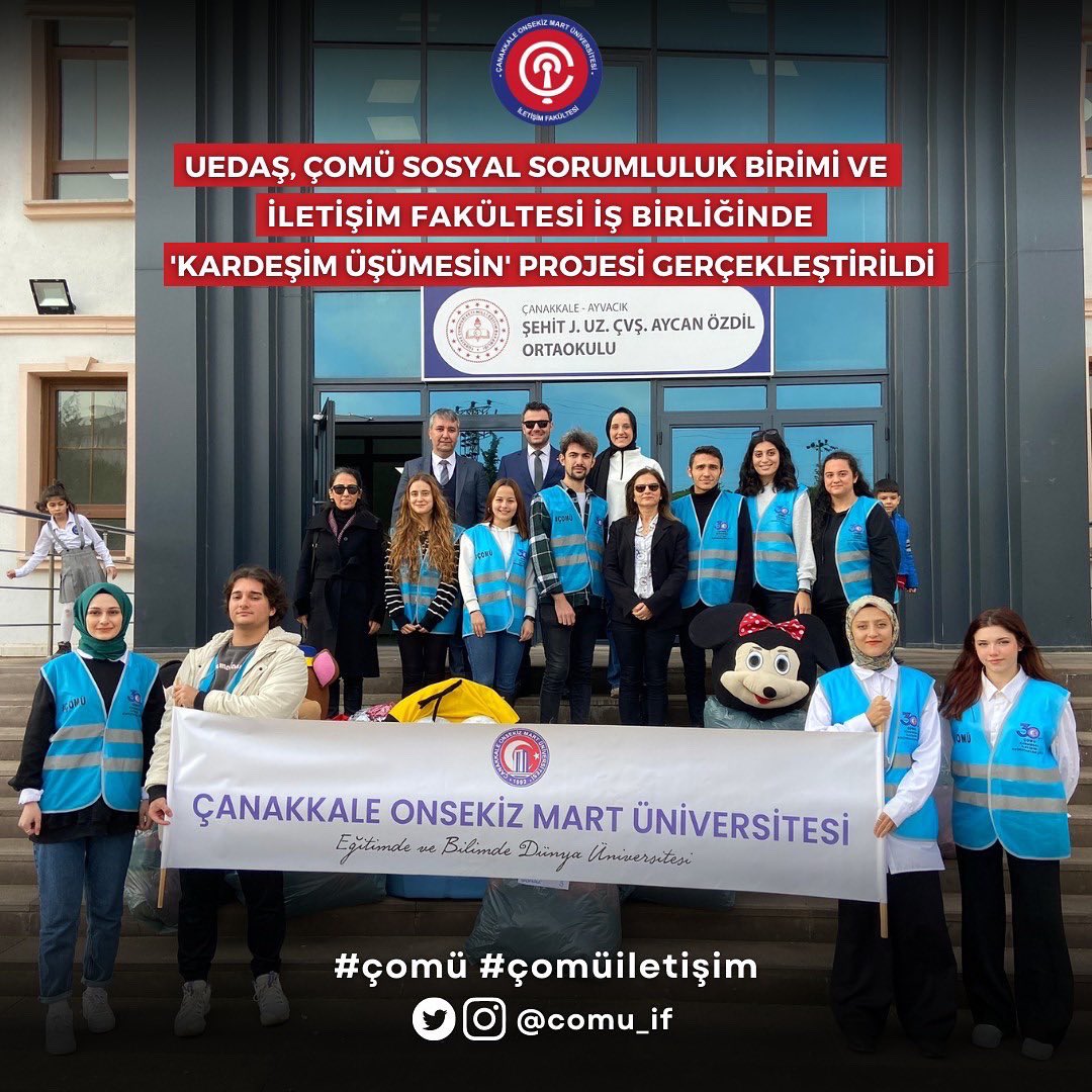 ÇOMÜ İletişim Fakültesi tweet media