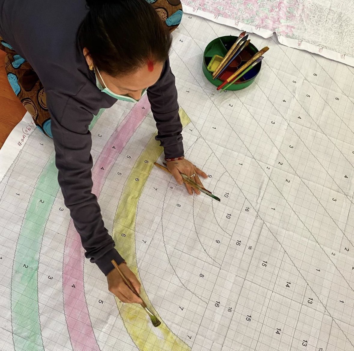 The Craftsmanship Behind Our Handknotted Rugs - Mapping 
#production #manufacture #illulian #illulianrug #design #designer #interiordesign #contract #hoteliers #architecture #style #decoration #decor #interni #interiors #interiores #luxuryinteriors #homedesign #rug #rugdesign