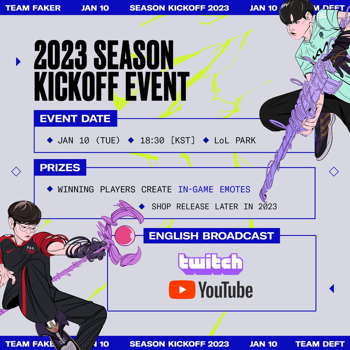 LCK Season Kickoff 2023: Faker, Deft explain their draft