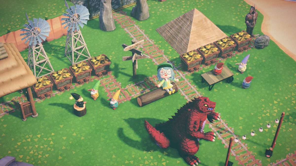 irod_acnh's tweet photo. mining car◌ 𓂃𓋪 𓈒𓏸⋆☾·̩͙⋆

 #AnimalCrossing #ACNH
#NintendoSwitch #あつ森写真部 https://t.co/YDCEmArKFu