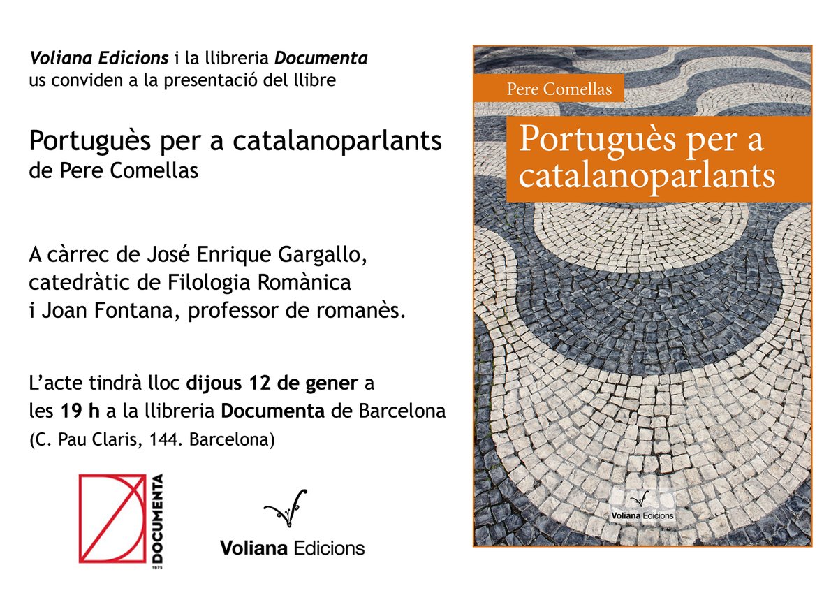 DocumentaBCN's tweet photo. Setmana amb presentacions de «La lluita necessària. Retrat dels feminismes avui», de M. Àngels Cabré, publica @PublAMontserrat. «Portuguès per a catalanoparlants», de Pere Comellas publica @volianacat. «C.R.I.S.I.S.», de Laia Gabue, publica #Distrito93 https://t.co/RXwtnEWauC