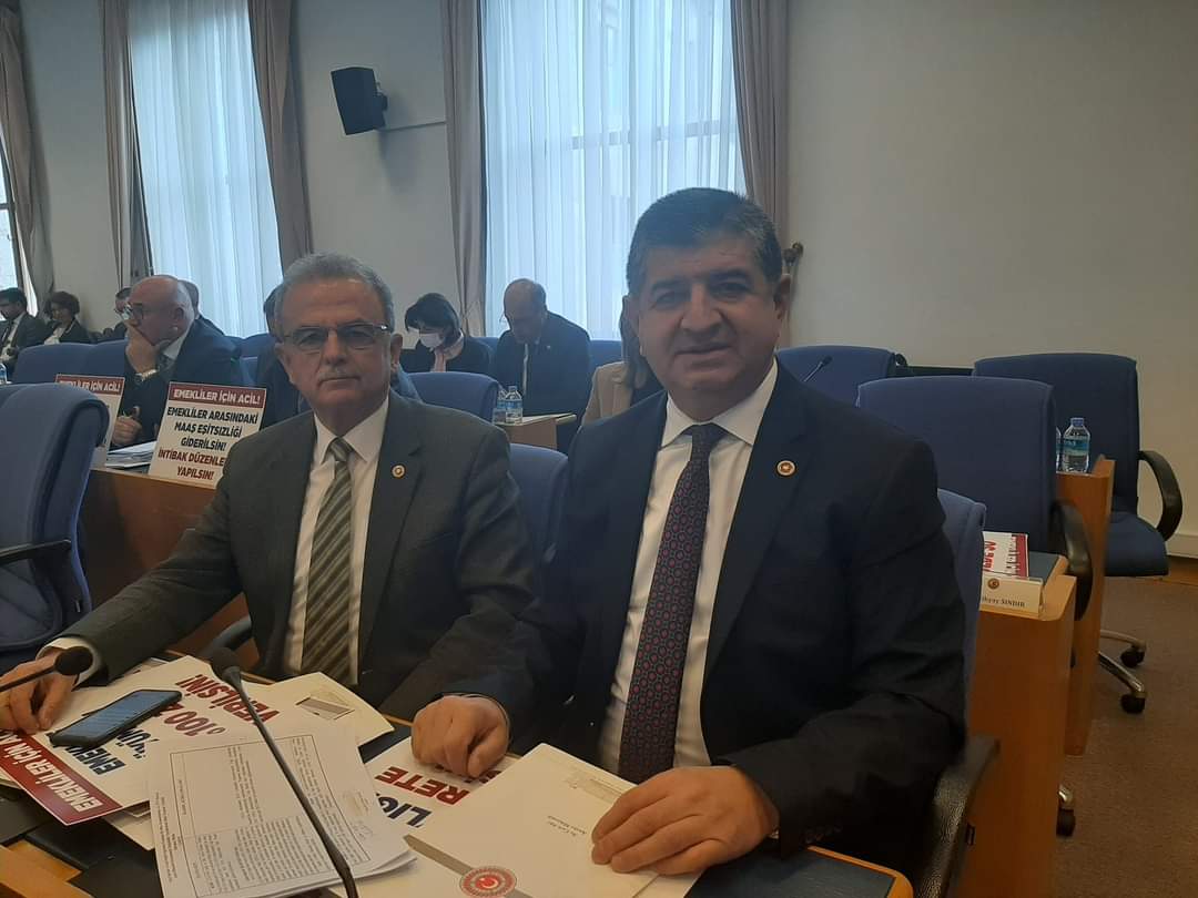 TBMM Plan ve Bütçe Komisyonunda halkımızın,emeklimizin hakkını savunmaya devam ediyoruz.