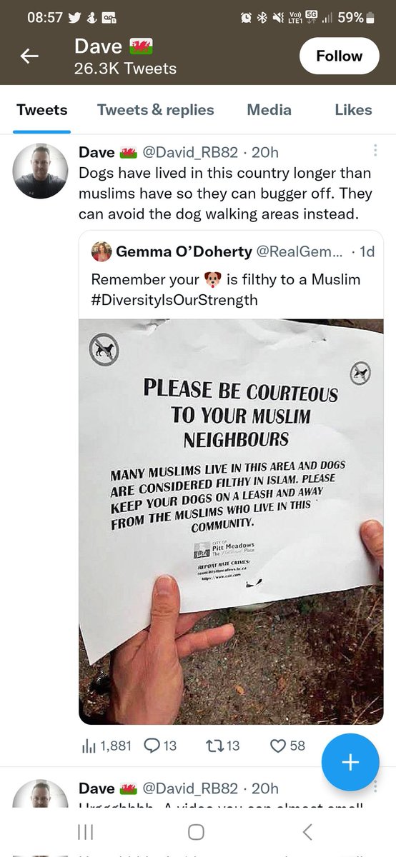 AlbapartyS's tweet photo. @David_RB82 @DavidDhenry @scottishgreens @theSNP @ForWomenScot Why don't you stick to being a xenophobe. Off you pop. https://t.co/U7BWInPFzE