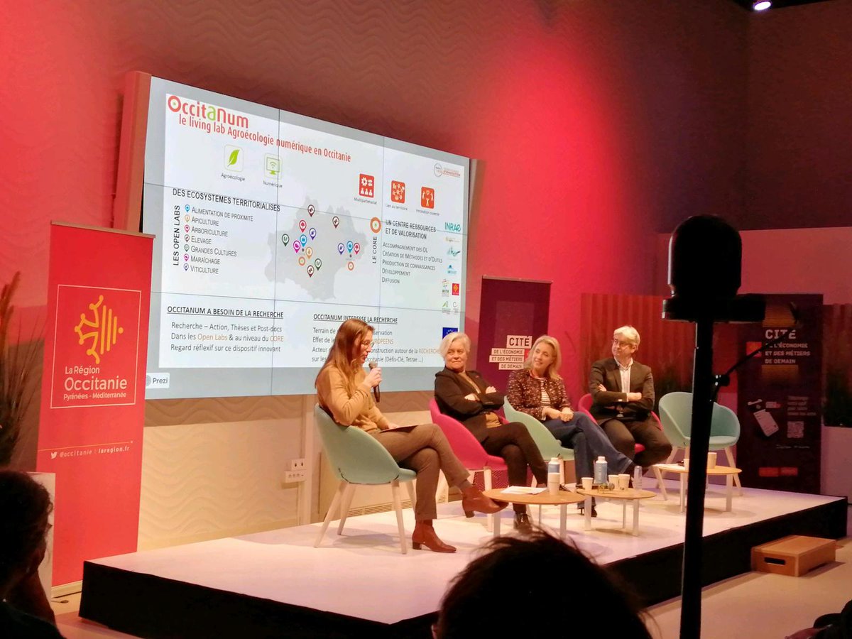 AlexiaGobrecht's tweet photo. [#SRESRI] Témoignage d’@Occitanum lors du lancement du Schéma Régional Enseignement Supérieur, Recherche et Innovation 2022-2028 de la région @Occitanie.
« Occitanum a besoin de la Recherche, Occitanum intéresse la Recherche »
@Cite_eco_occ @NadiaPellefigue @INRAE_OCC_MPL https://t.co/CVDHxjr5it