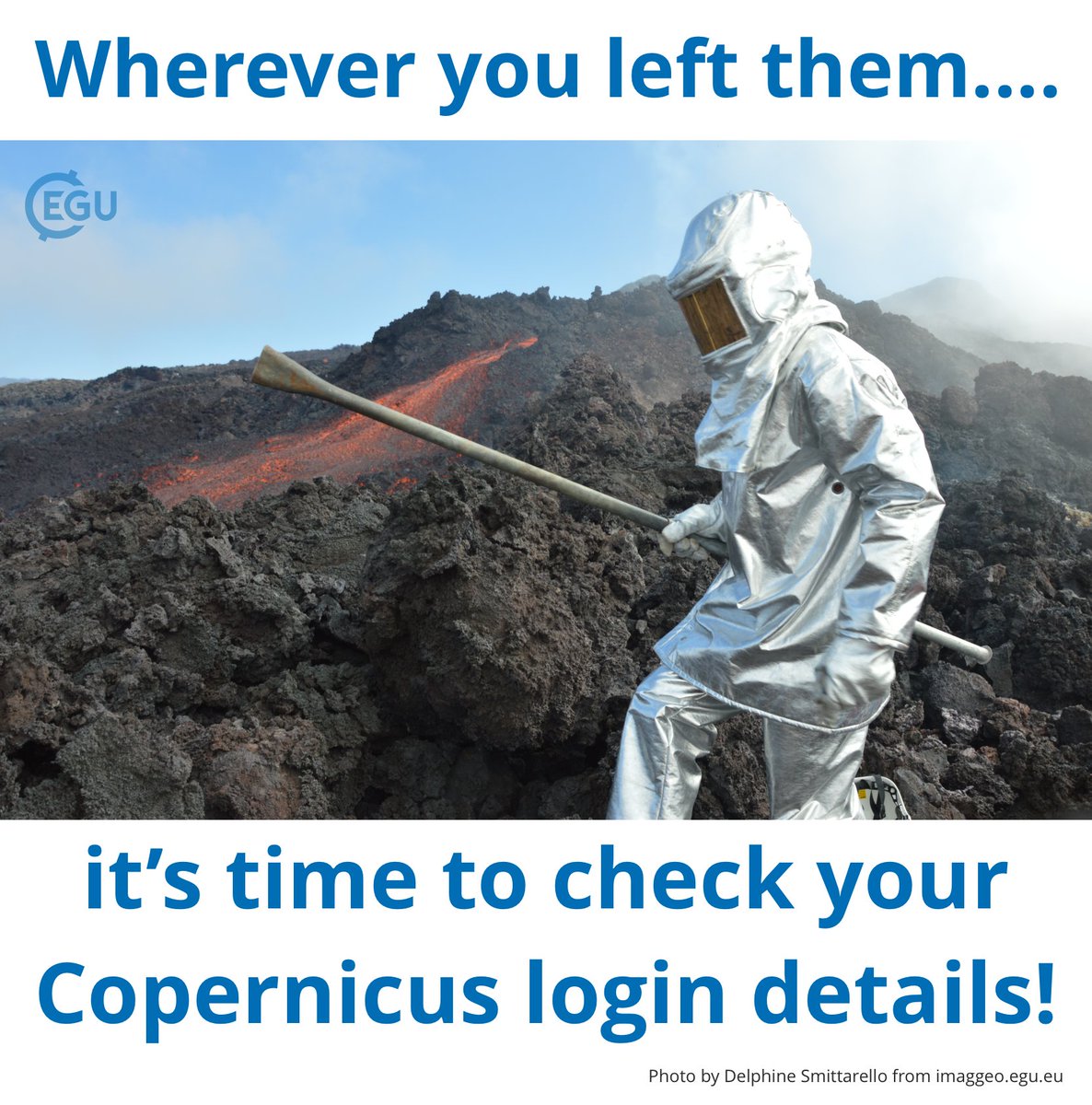 EuroGeosciences's tweet photo. Have you checked that you have the correct login details (User ID number &amp; password) for your Copernicus account before you start #EGU23 abstract submission?

To reduce pressure make sure you check, &amp; if needed request new login details, TODAY!

https://t.co/mx0fwGRdpQ #vEGU23 https://t.co/wy9eljUqgE
