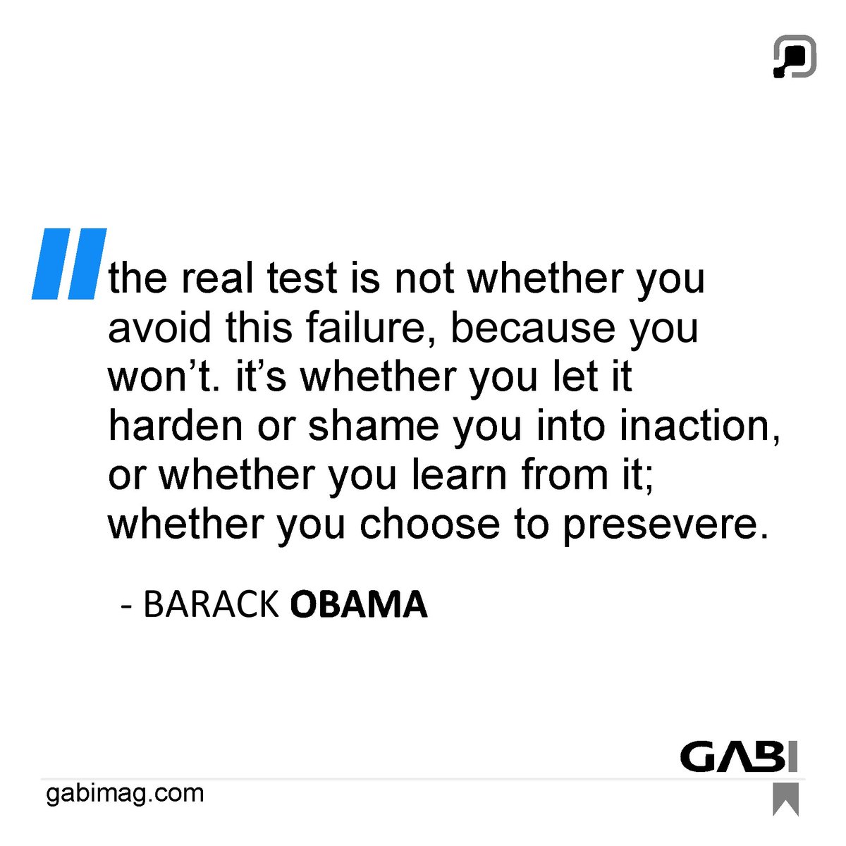 gabi_magazine's tweet photo. Failure is inevitable. You either choose to let it make or mar you. 

If you agree with this, react to this post. 

#mondaymotivation #staymotivated #bepositive #failureisnotfatal 
#gabimagazine 
#gabiquotes 
#gabiontwitter https://t.co/VGAJ9q42pC