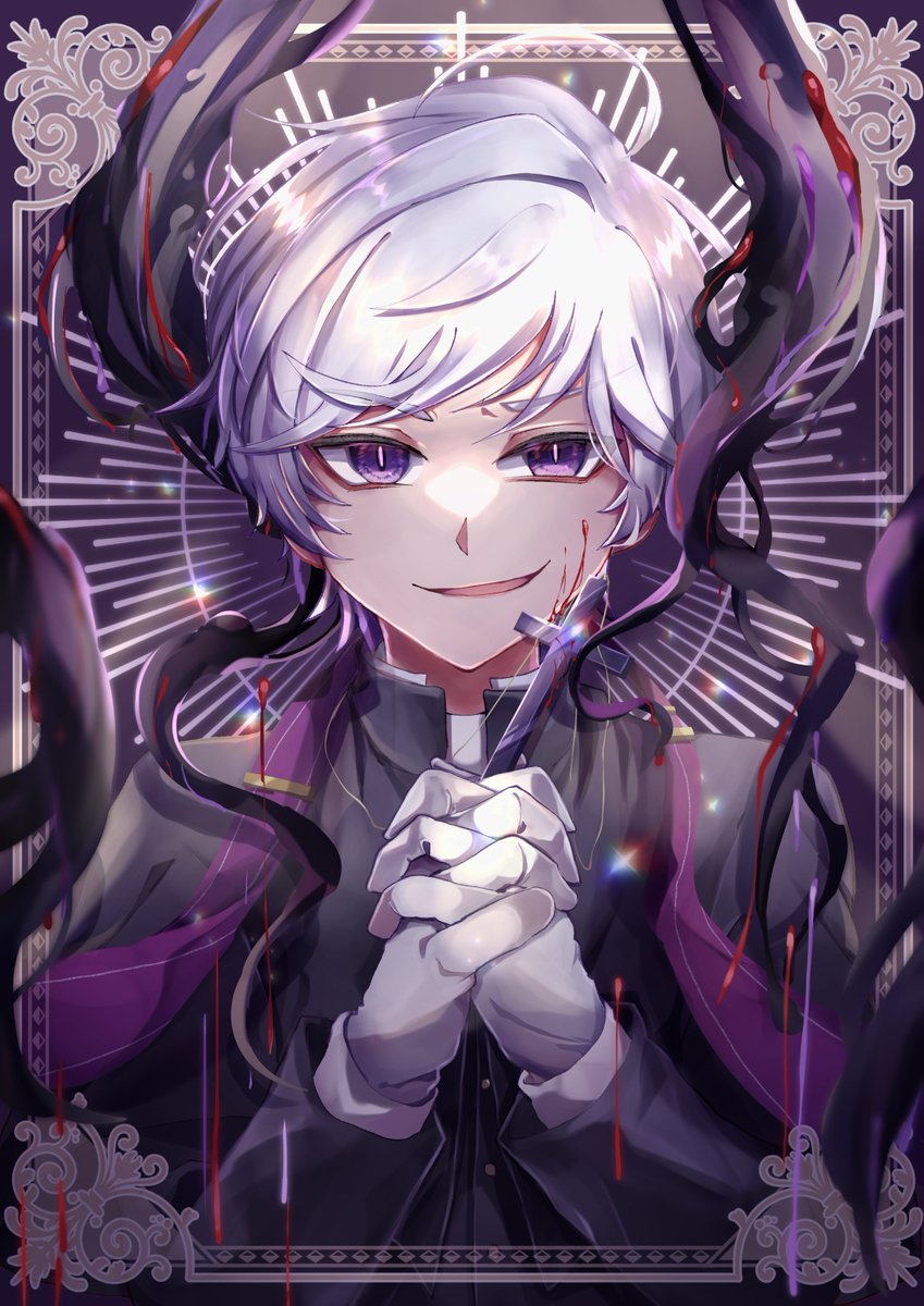 「INSANITY / PRIEST≪カリバー・ウィルソン≫#オリジナル #イラス」|天瀬 爽🐈のイラスト