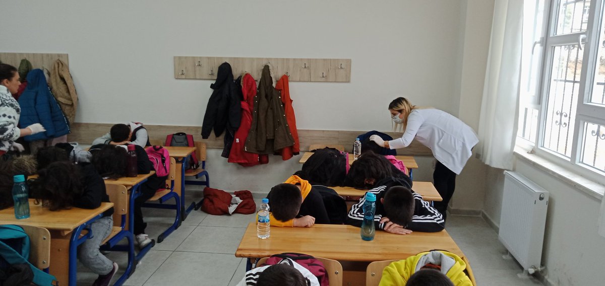 Keban Halk Sağlığı Merkezi tarafından okulumuz öğrencilerine önleyici tarama yapıldı. Teşekkür ederiz. <a href="/Kebankaymakamlk/">Keban Kaymakamlığı</a> @Keban_Mem