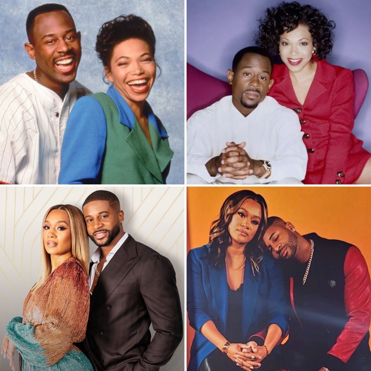 Dope Black Love💕 
Martin & Gina + Zac & Fatima 
#MartinTVShow #ZatimaOnBETPlus 
#MartinLawrence #TishaCampbell 
#DeValeEllis #CrystalReneeHayslett 
#LongLiveZatima #ZatimaForever