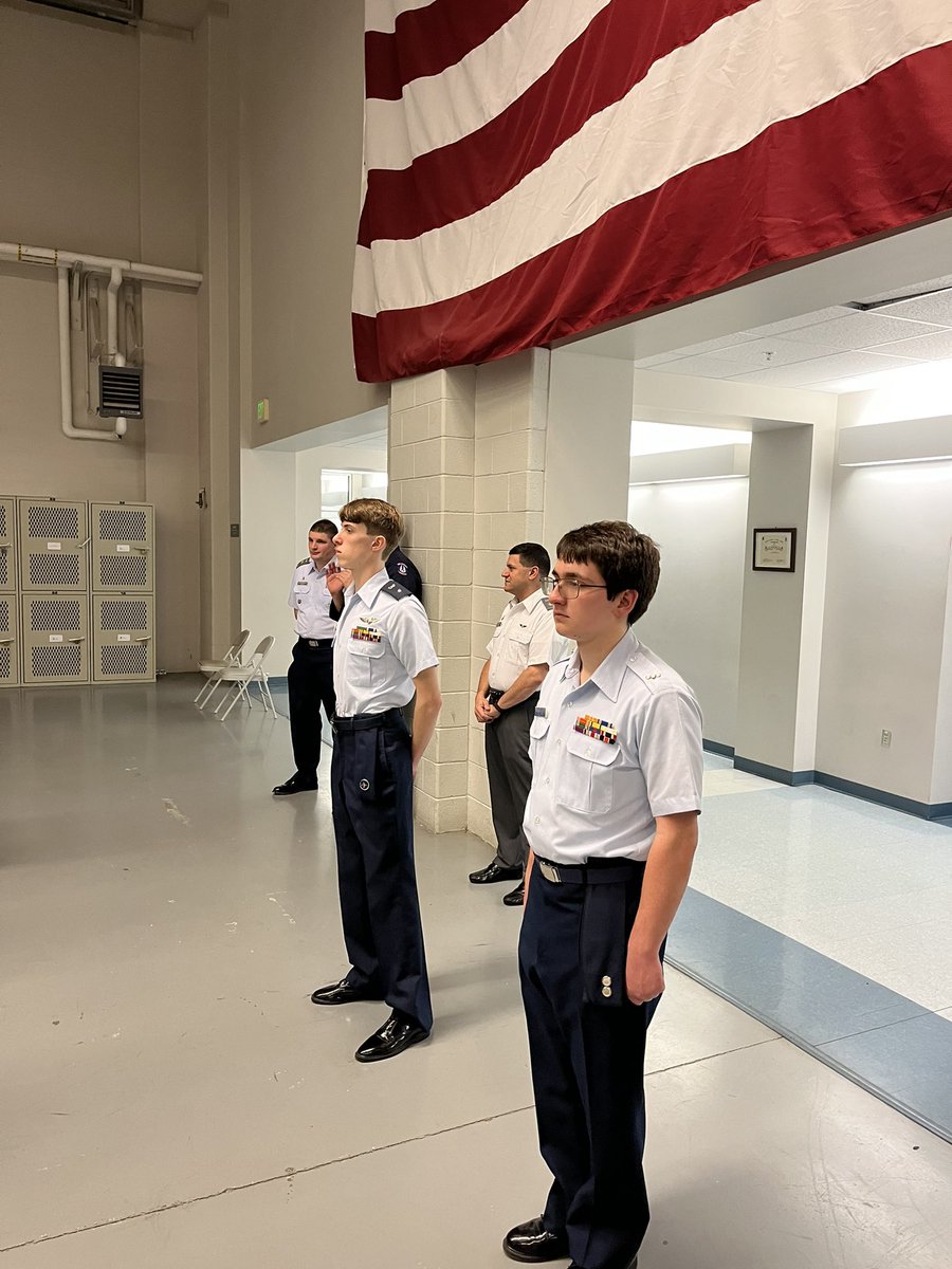 It was quite the honor to be able to assist Maj Jacob Bixler, Commander of the Winchester Composite Squadron, Civil Air Patrol with pinning of the cadets that received some very prestigious awards! #CAP #WinchesterCAP