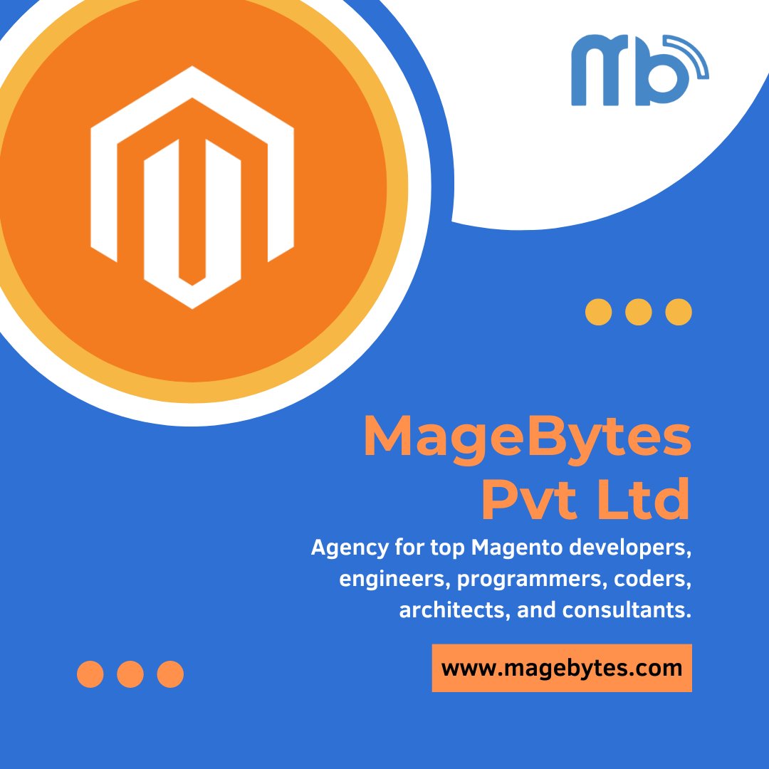 magebytes's tweet image. Hire Magento Developers from us for your projects on Fixed Cost, Hourly or Monthly basis.
#magentoeCommerce #extensionsdevelopment #themecustomization #maintenance #magento #magento2 #hire #remote #magebytes #hiremagentodeveloper #HireMagentoDevelopers #magentodeveloper