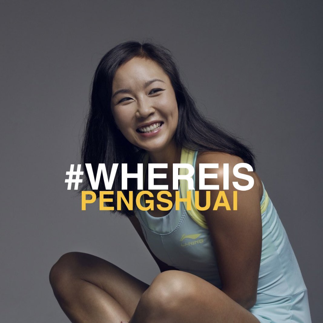 Yesterday was Peng Shuai's 37th birthday. Her whereabouts remain unknown and @WTA - who have been steadfastly principled - have had their constant requests to meet her in person rebuffed. Again asking #WhereIsPengShuai #China