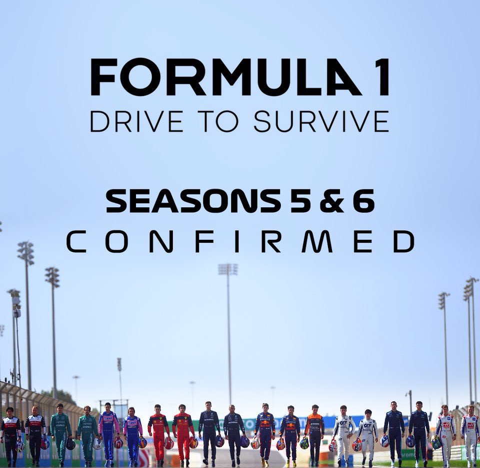 📌| Temporada 5 estreia no dia 24 de fevereiro 😎🍿

#F1 #F1naSPORTTV #F1noGP #DriveToSurvive
