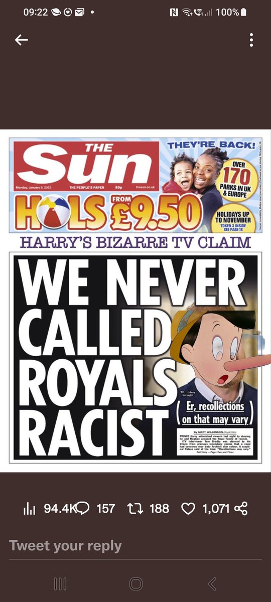 SpursPremium's tweet image. Fixed it for you 
#HarryandMeghanExposed 
#Harryinterview