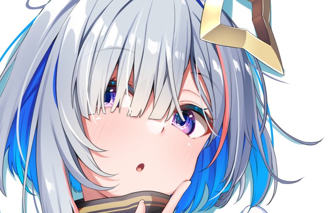 スマートフォン壁紙用の個人的に欲しかった天音かなたちゃんのイラストを描きました。ツリーに続きますー#かなたーと 