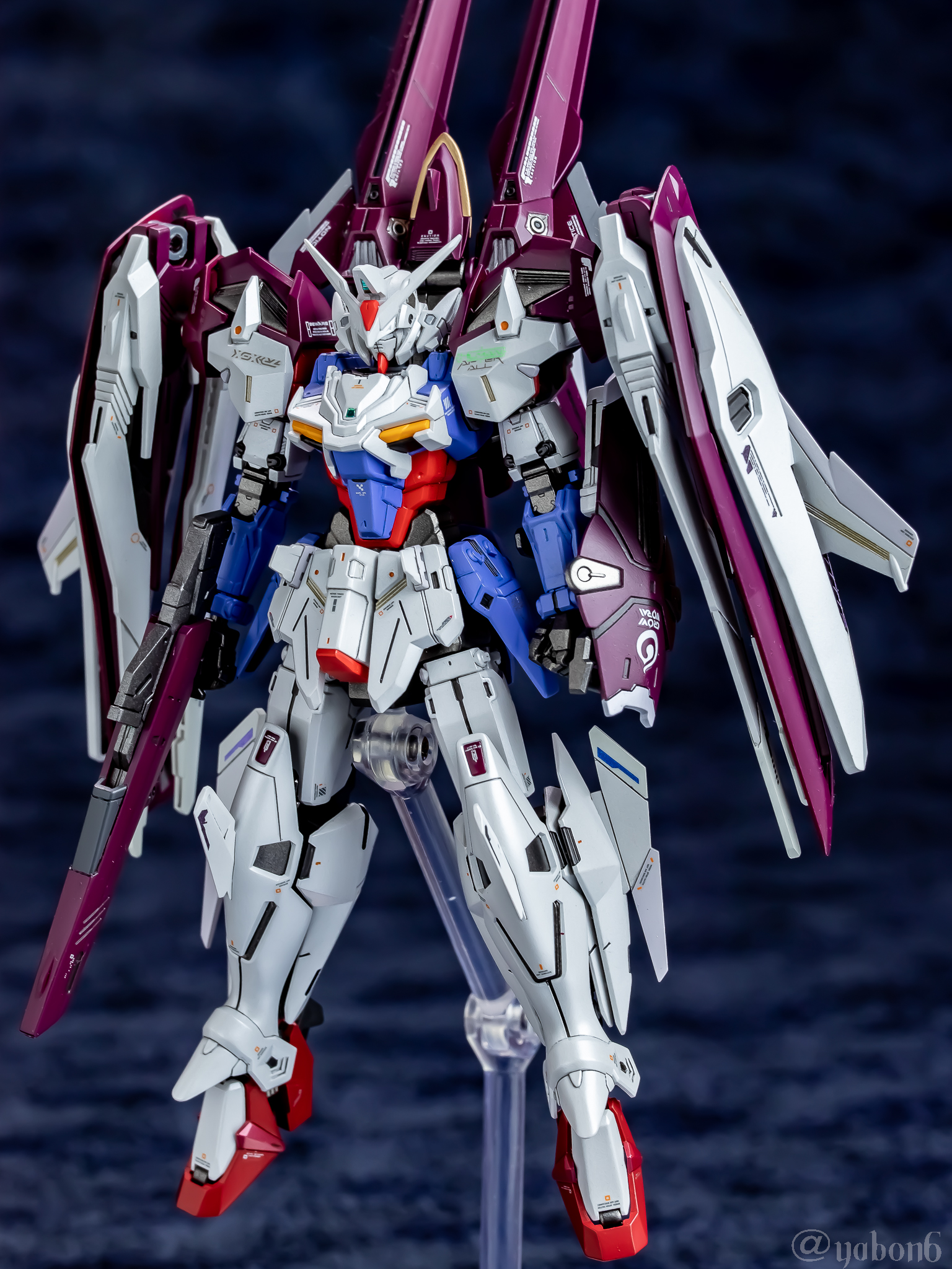 1/144 HGAC ガンダムL O ブースター 塗装改造完成品｜Yahoo