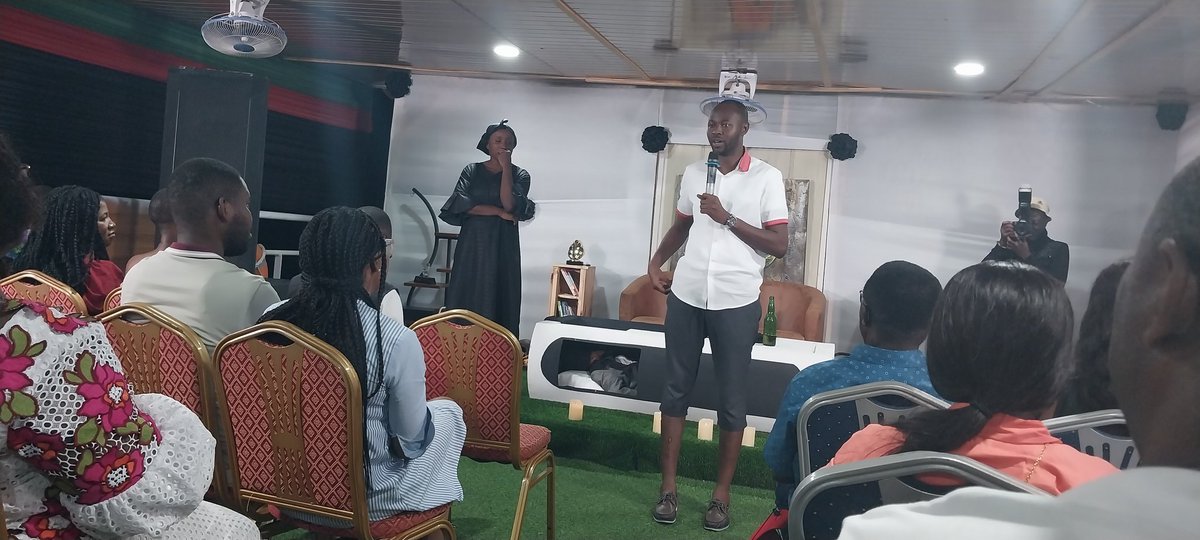 gamelmag's tweet photo. I had a brilliant Sunday cruising on the Volta Lake on @dodiworld_gh's Dodi Princess 2 (finally!) to watch @latifabubakar20's brilliant #5HoursWithMario excellently executed by @Naa_Ashorkor. Great all-round experience with live band and a DJ set. Oh, I'm the captain now! Lol. https://t.co/0oKTsVXfUE
