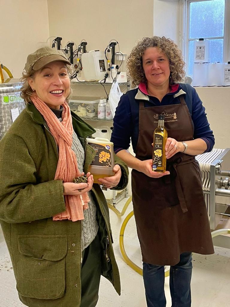 This cold pressed rape seed oil by <a href="/BathHarvest/">Bath Harvest</a> is a great example of supporting a locally grow crop - processed on the farm by the Keeling family; ideal for cooking &amp; salad dressings &amp; the green waste left is used to feed livestock on the farm. The circular economy in action!