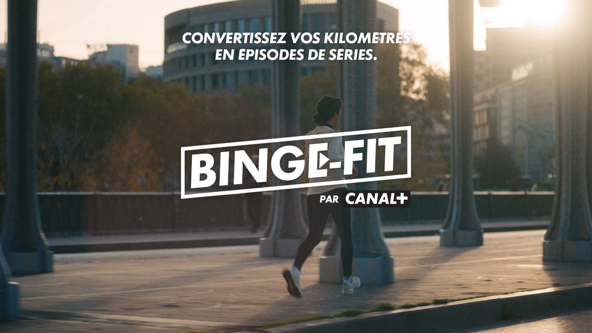 canalplusgroupe's tweet photo. Pour regarder des séries CANAL+ sans être abonné, vous pouvez toujours courir. 
Littéralement🏃‍♂️🏃‍♂️🏃‍♂️

CANAL+ lance les challenges #BingeFit avec Running Heroes : maintenant, vous pouvez convertir vos kilomètres en épisodes de séries sur https://t.co/eCwW0XaEHG https://t.co/Kb9Ye5lKoj