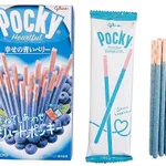 【新作】幸せを呼ぶ!？ハートの形の青いポッキーが可愛い♡