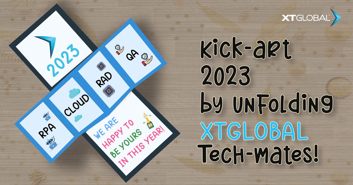XTGlobal's tweet photo. One, Two, Three, Four… four ways for your business to soar! This year, craft your Digital Success with XTGlobal #DigitalTransformation: https://t.co/wPIUOZAIBc

#2023Resolutions #NewYearGoals #BusinessGrowth #BusinessTransformation #RAD #LowCodeAppDev #RoboticProcessAutomation https://t.co/JTh6kwRhqF
