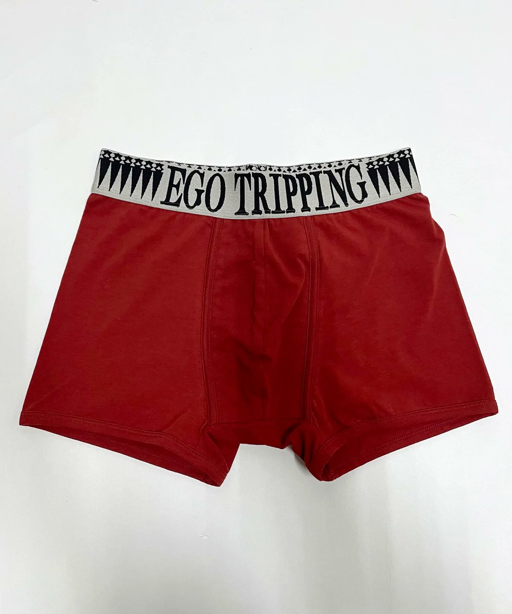 GA_NAGOYA's tweet photo. RE STOCK

【EGO TRIPPING】
ARROWHEAD BOXERPANTS
Color：CHARCOAL,BLACK,RED
Size : 46,48
Price : 4,290yen(tax in)

通信販売も行っております。
TEL 052-261-4477 https://t.co/bOJr2queHV