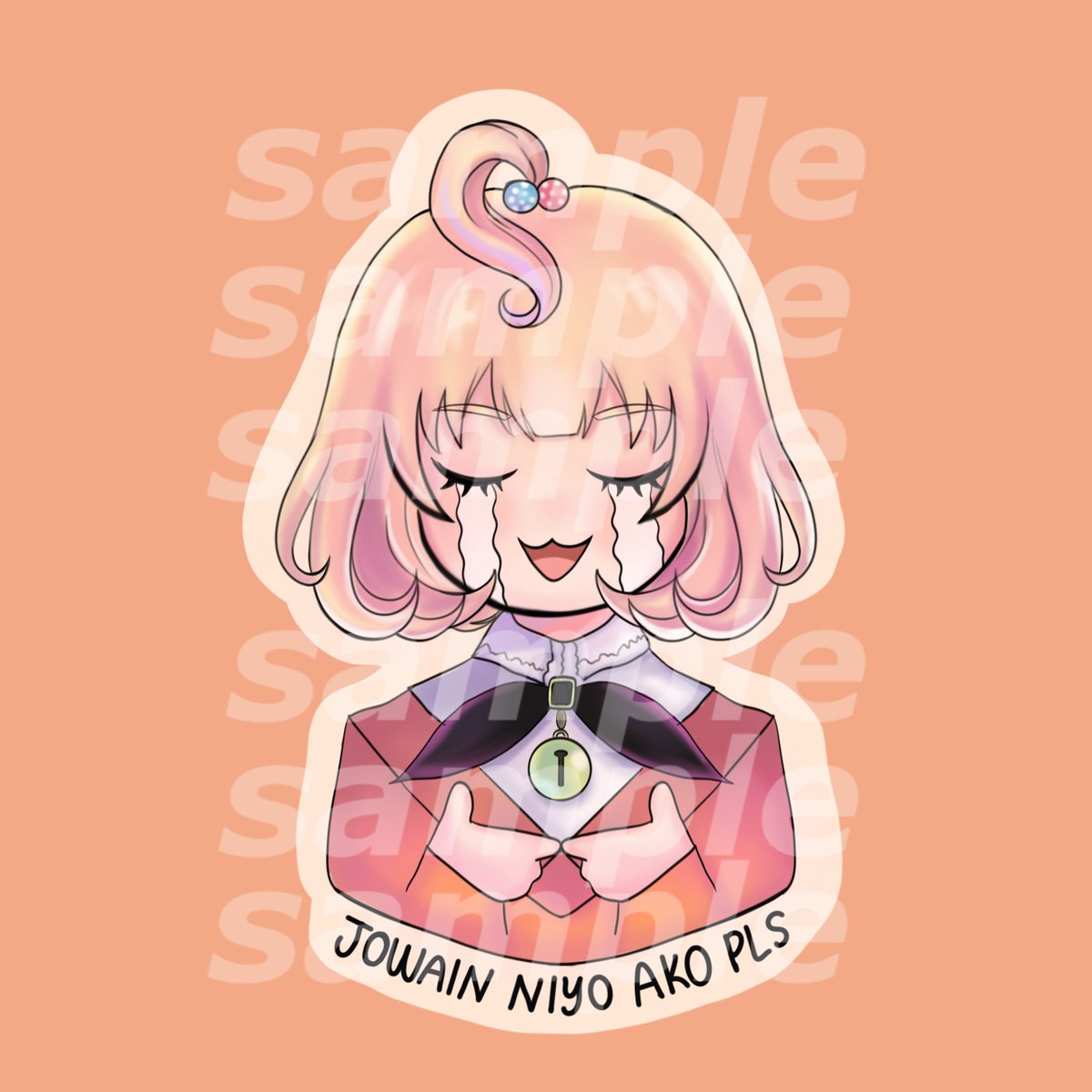 「might turn this as a sticker for otaku e」|star ⭐️| CosCarni FJ-04のイラスト