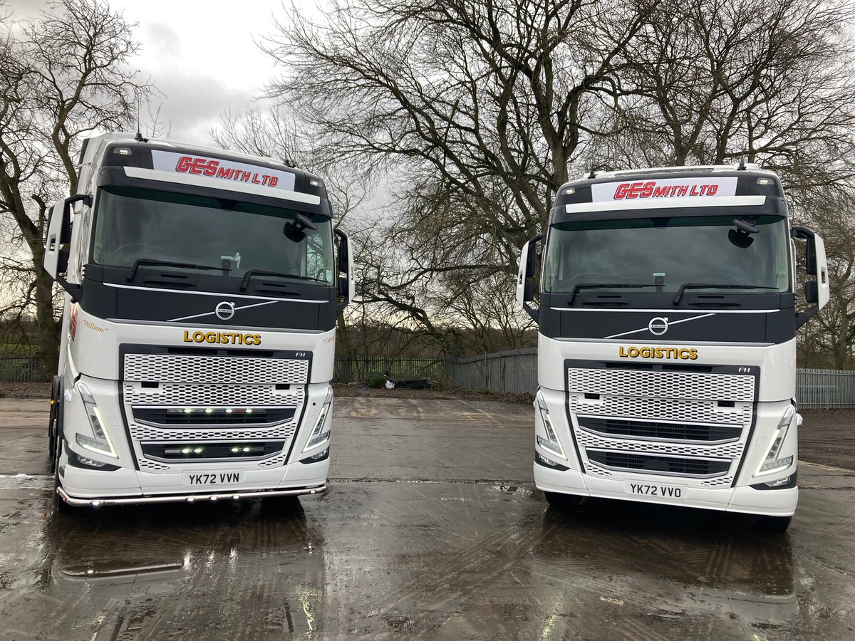 CrossroadsTruck's tweet photo. "We are delighted to add the two new Volvo FHs to our 17 strong fleet. We chose Volvo again because we know it's an excellent product and most importantly has a reliable backup service".
Thanks to the team at G E Smith Ltd for choosing Crossroads.
#volvotrucks #volvo #gesmith https://t.co/vgJvDNFkil